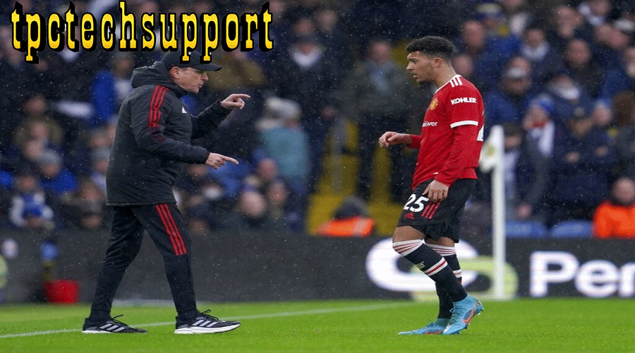 Pengakuan Rangnick: Saat Saya di MU, Sancho Nggak Bermasalah